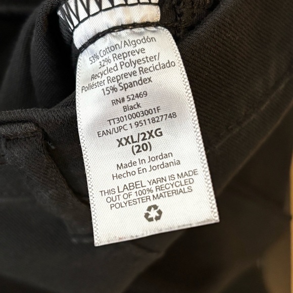 Time and Tru Black Jeggings Size XXL (20) - Picture 6 of 8